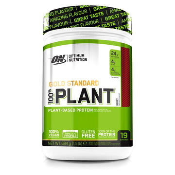 Gold Standard 100% Plant Berry Flavour - 684G